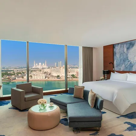 Fairmont Bab Al Bahr Hotel Abu Dhabi Exterior photo A guest room at the hotel
