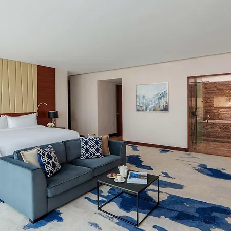 Fairmont Bab Al Bahr Hotel Abu Dhabi Exterior photo A guest room at the hotel